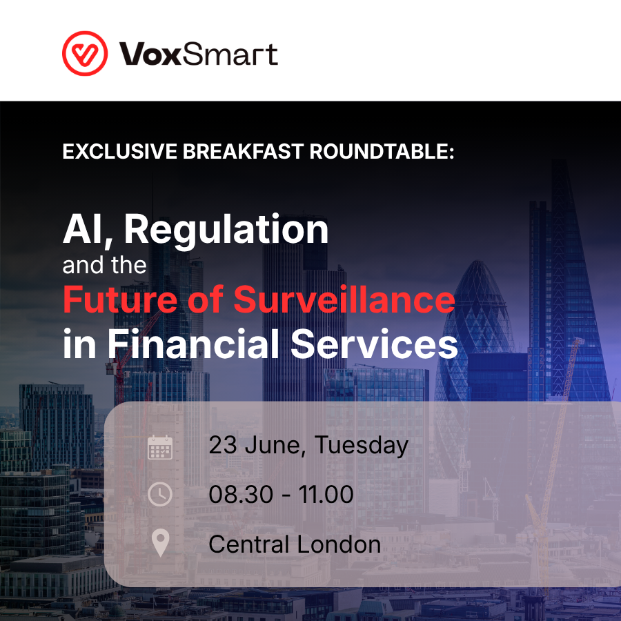 London Roundtable 26 AI, Regulation & the Future of Surveillance in Financial Services (900 x 900 px) (2)